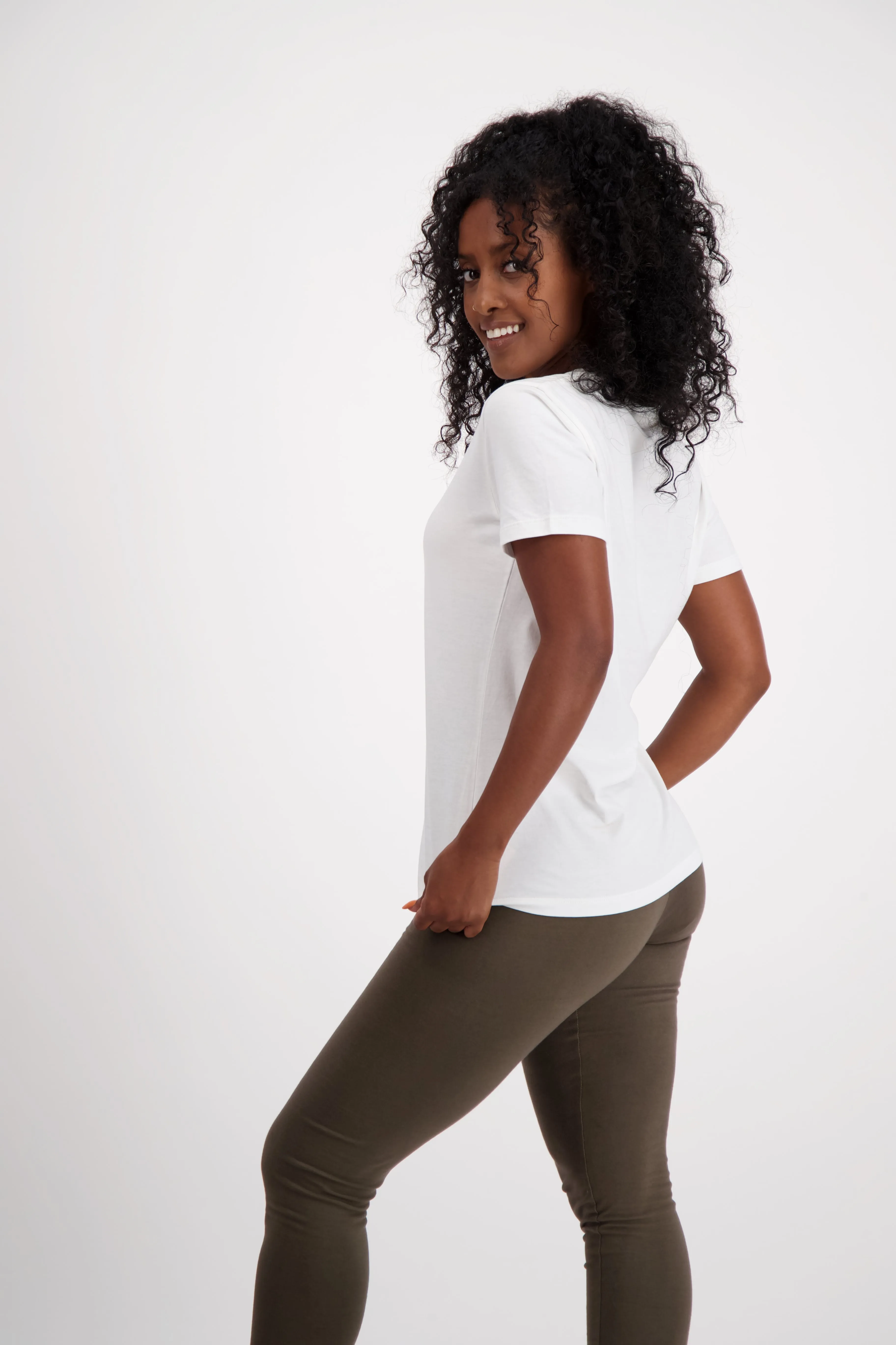 12-Pack Women's Short Sleeve White | Organic Cotton, Fair Trade & Timeless