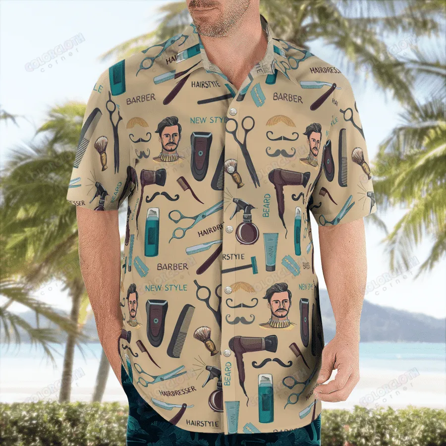 Amazing Hairdresser Barber Shop Lover Hawaii Shirt HL26703