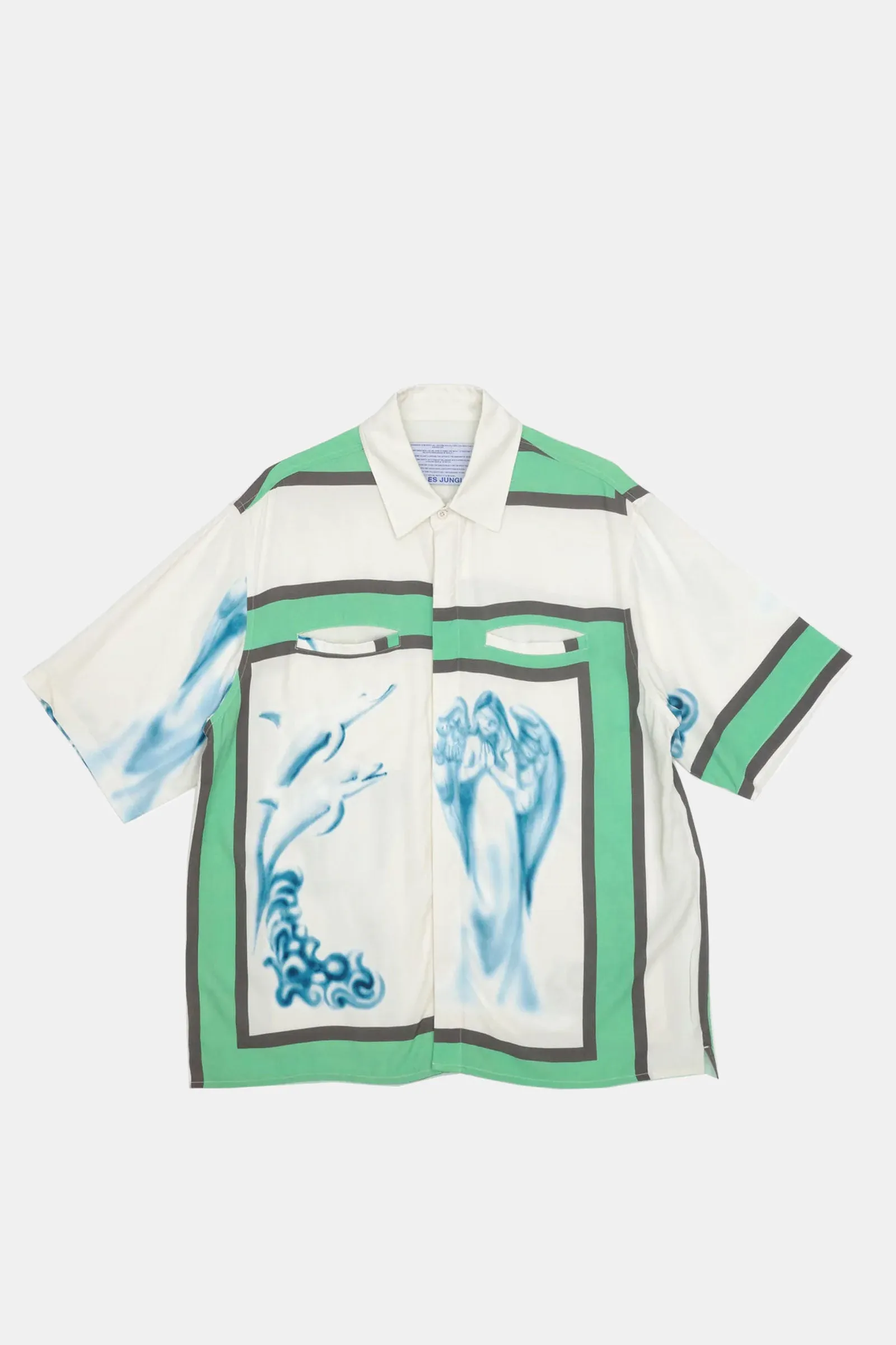Angels Button Up