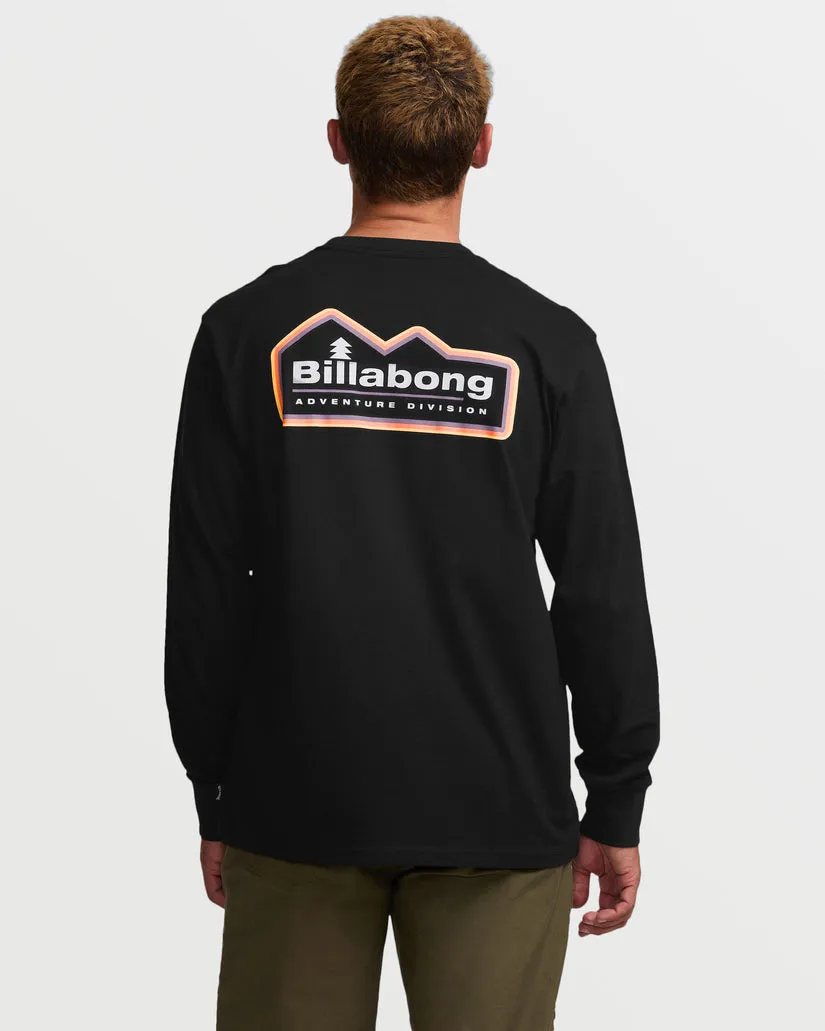 Billabong Range Adiv L/S Tee-Black