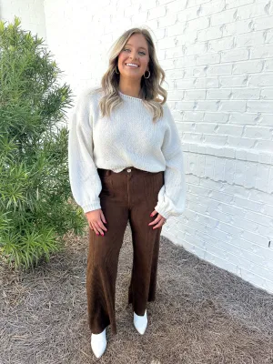 Brown Corduroy Pants