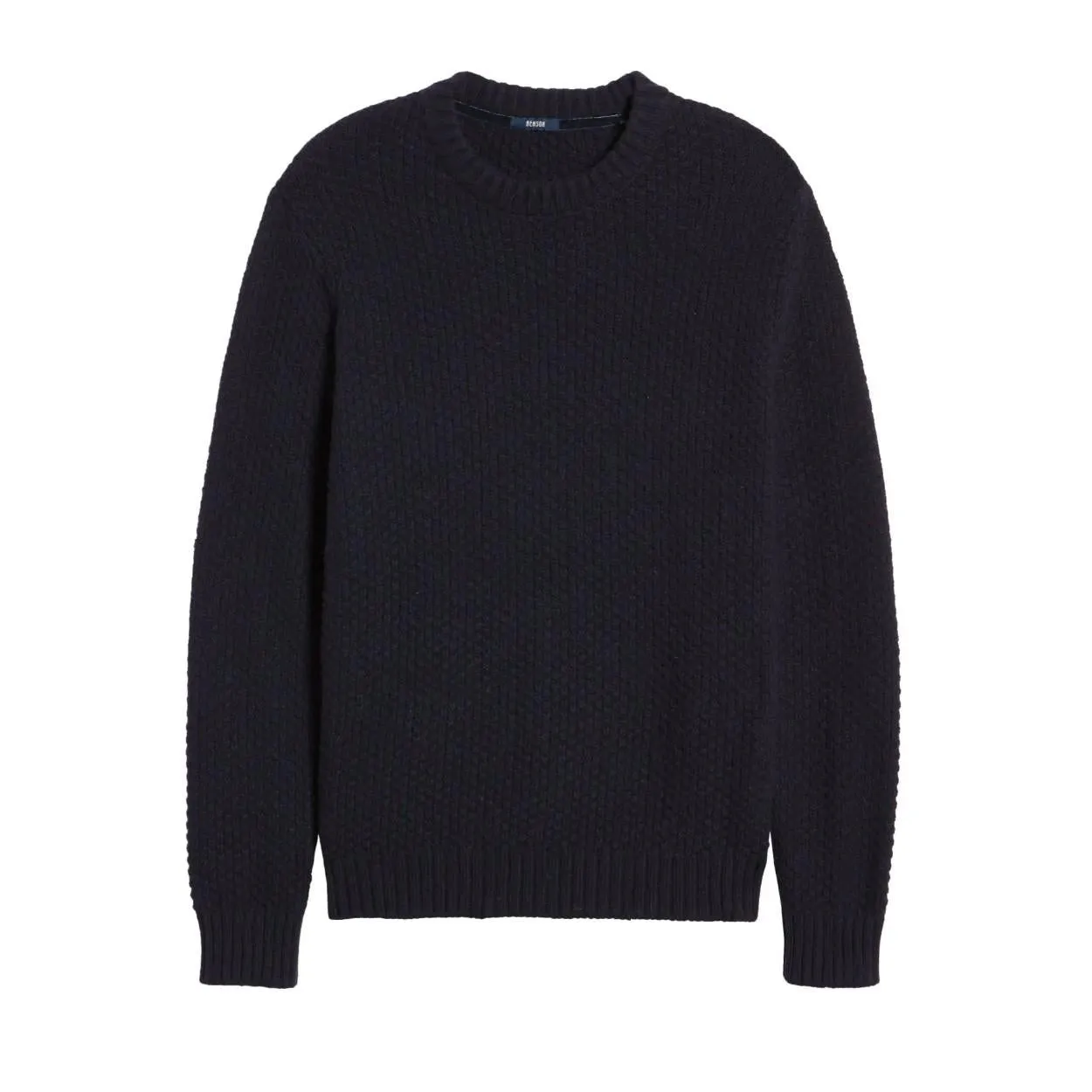 Bubble Knit Crew (Navy)