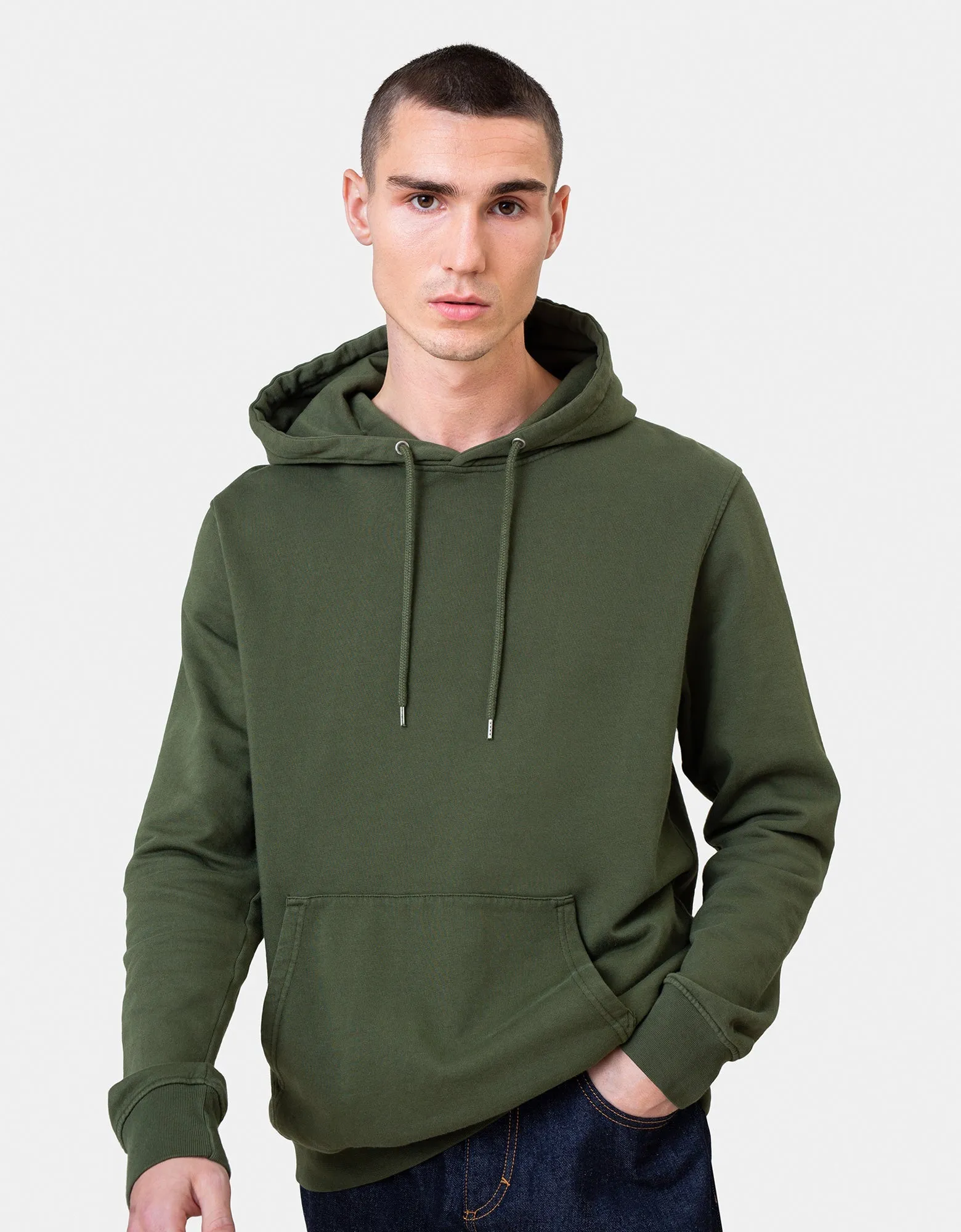 Classic Organic Hood - Neptune Blue