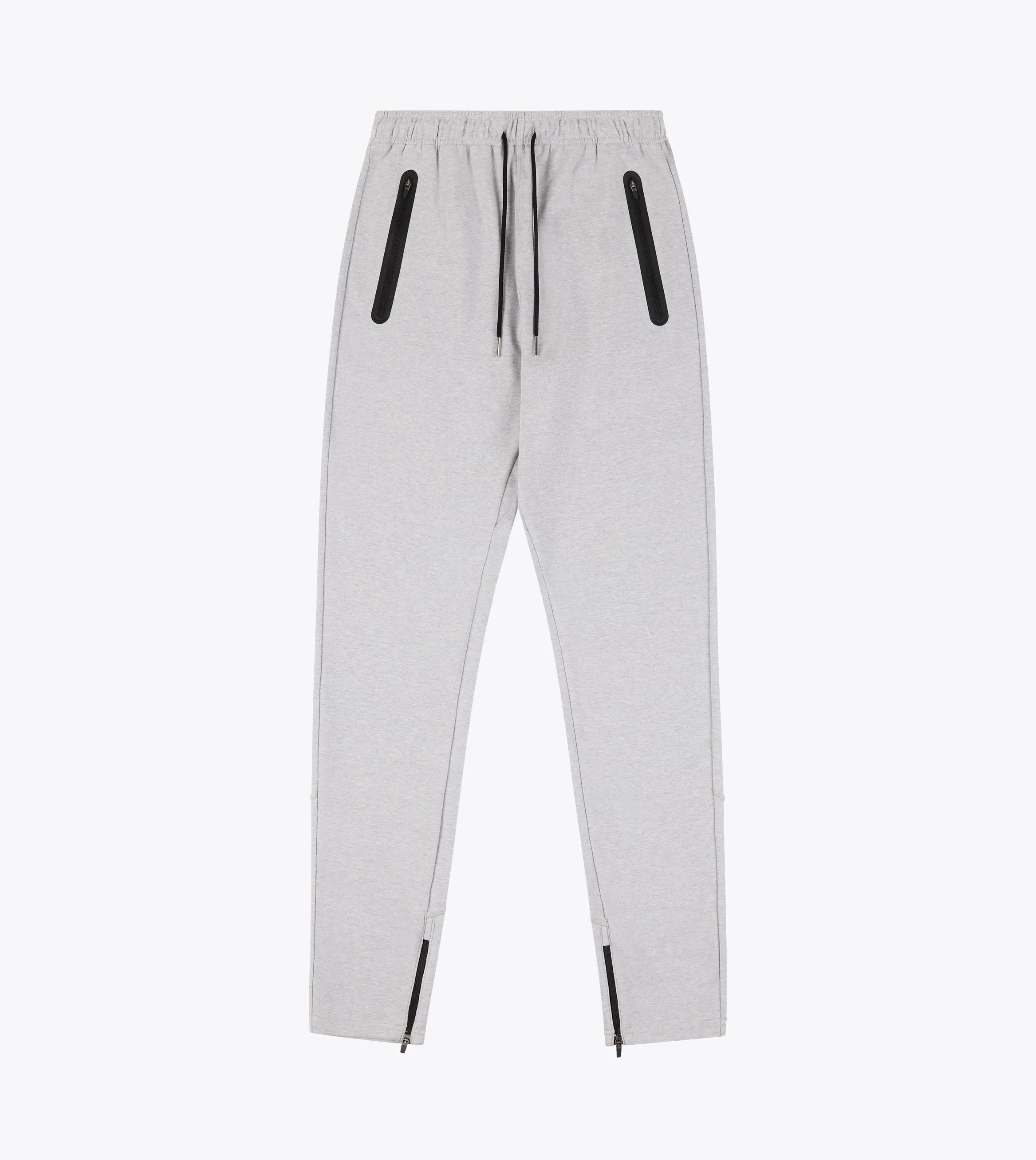 Cling Zip Pant Silver Marle