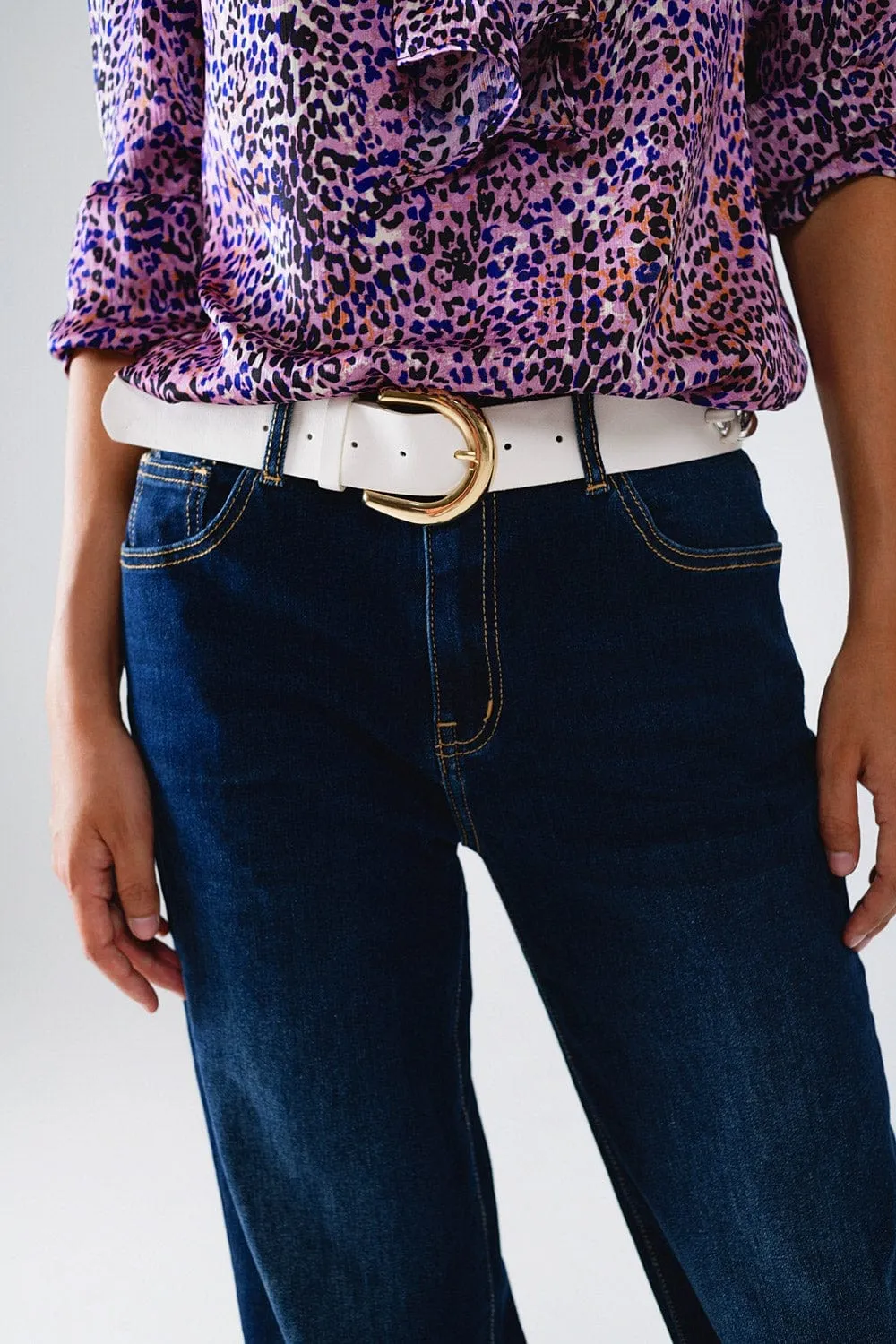 Dark Wash Wide Leg 90'S Jeans