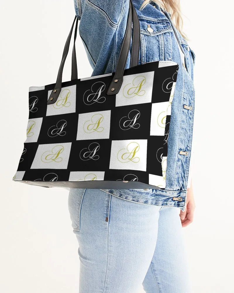 Double A - Black backgroun Stylish Tote