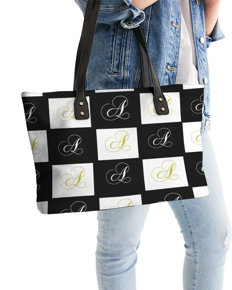 Double A - Black backgroun Stylish Tote