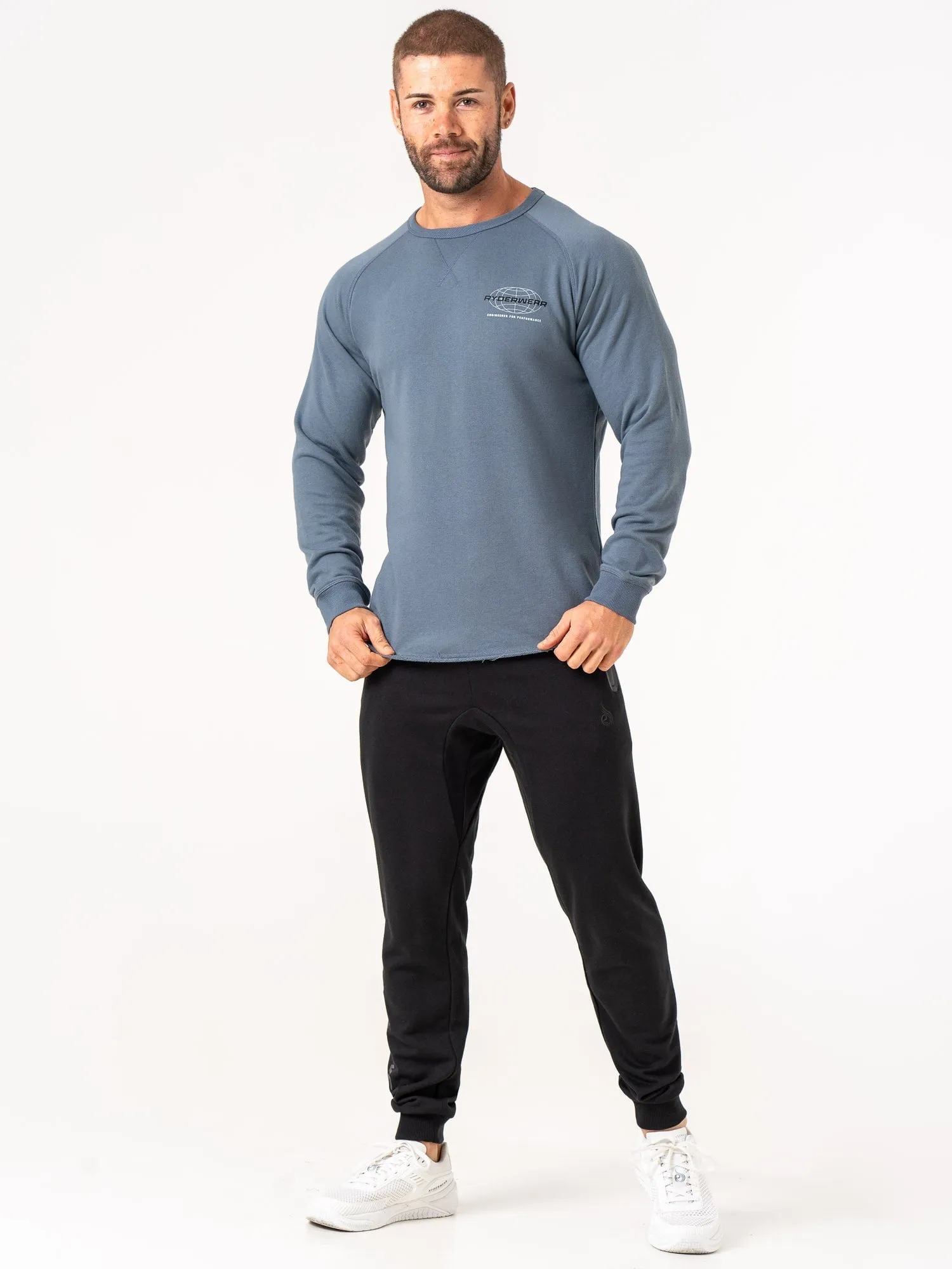 Energy Crew Neck - Petrol