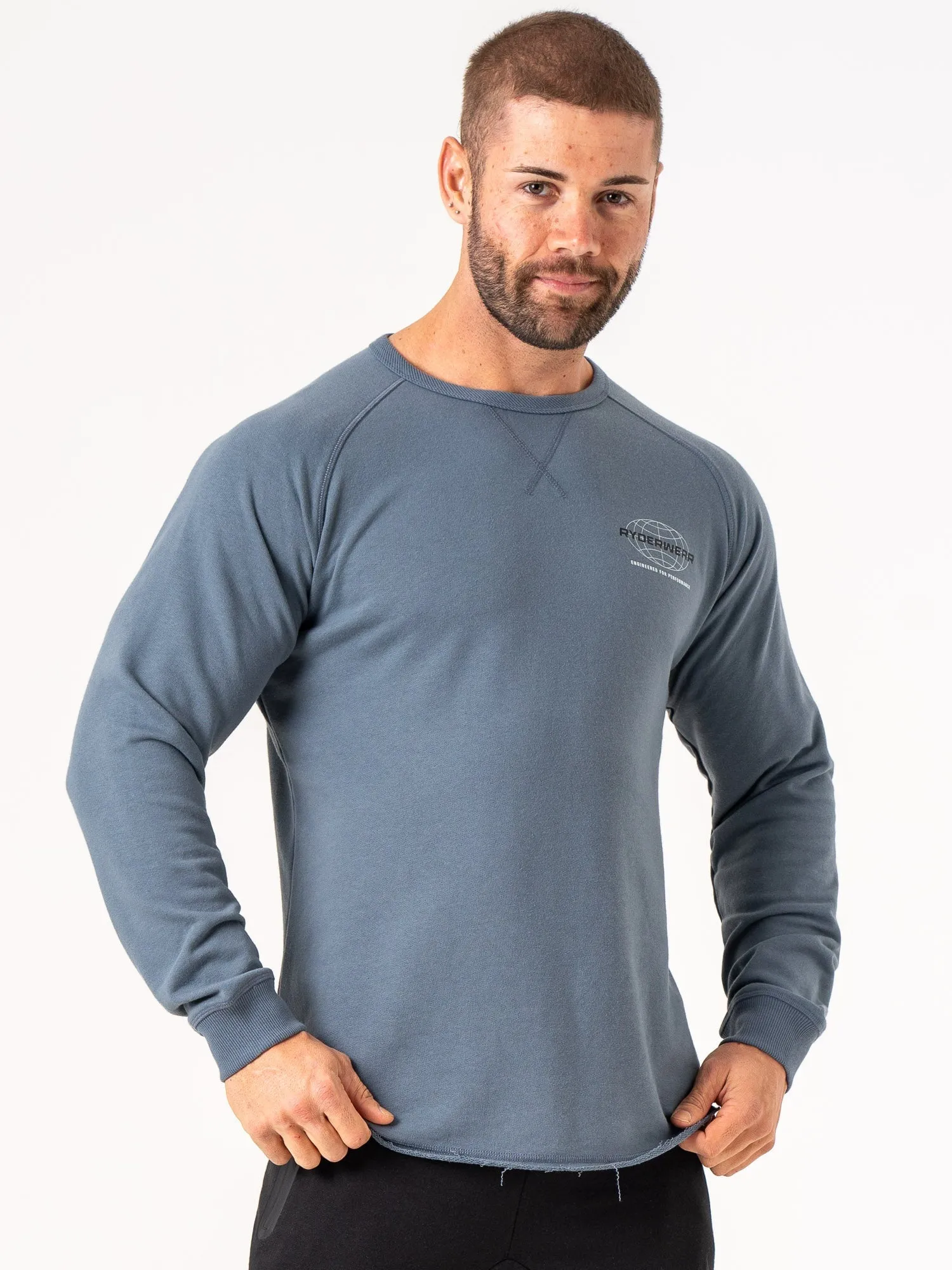 Energy Crew Neck - Petrol