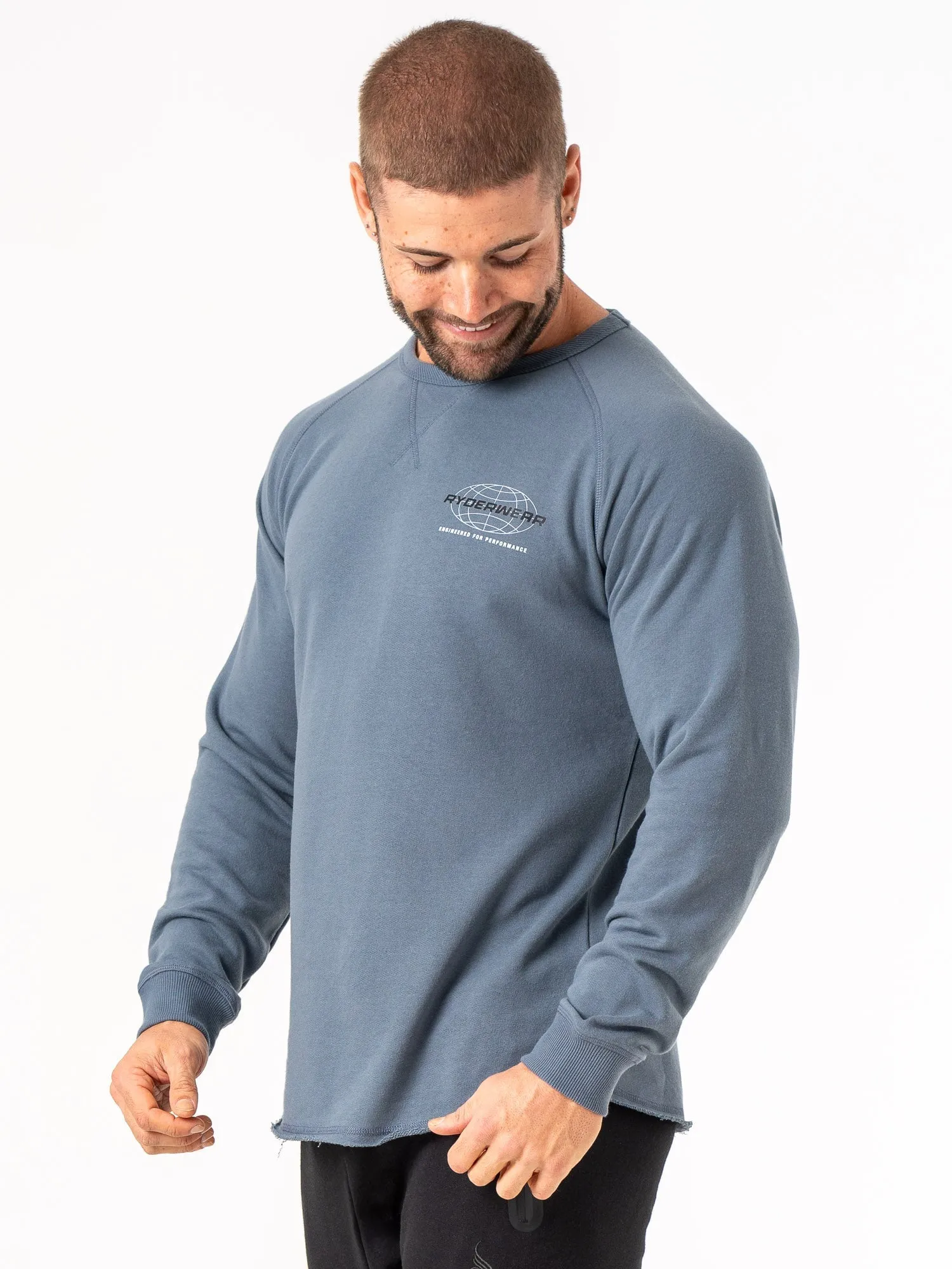 Energy Crew Neck - Petrol