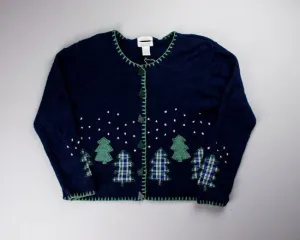 Flannel Forest-Small Christmas Sweater