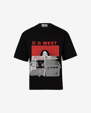 G-WEST DESIGNATED OVERSIZED TEE GWROJMT62