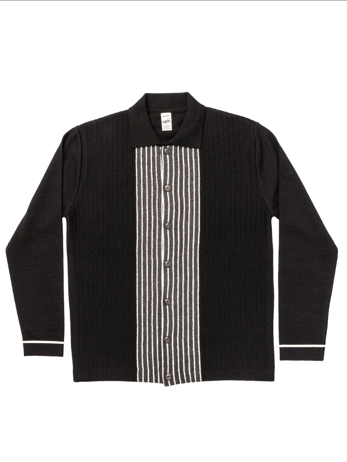 GRP, Open Polo J2, Black/ Grey/ Ecru