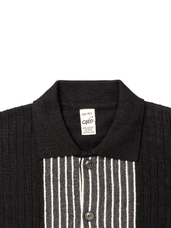 GRP, Open Polo J2, Black/ Grey/ Ecru