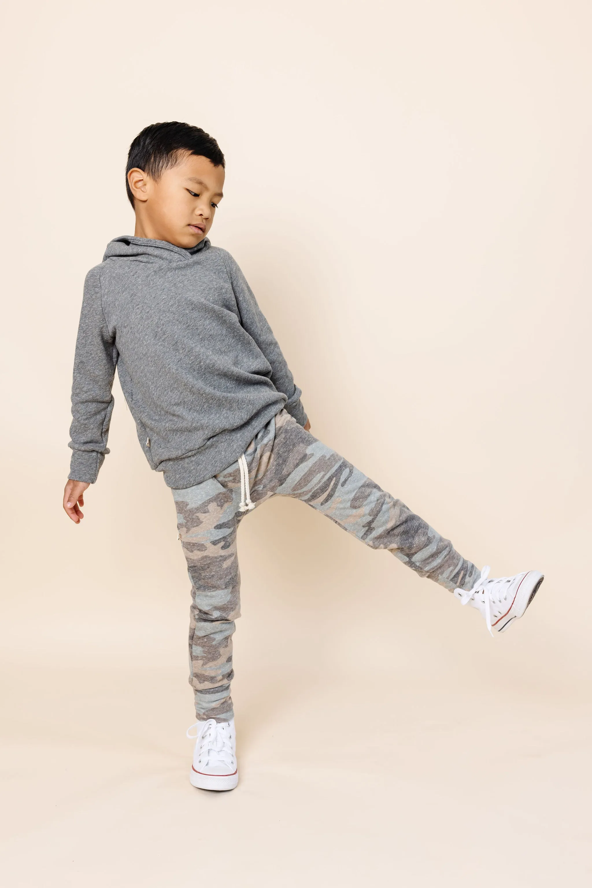 gusset pants CO - faded camo