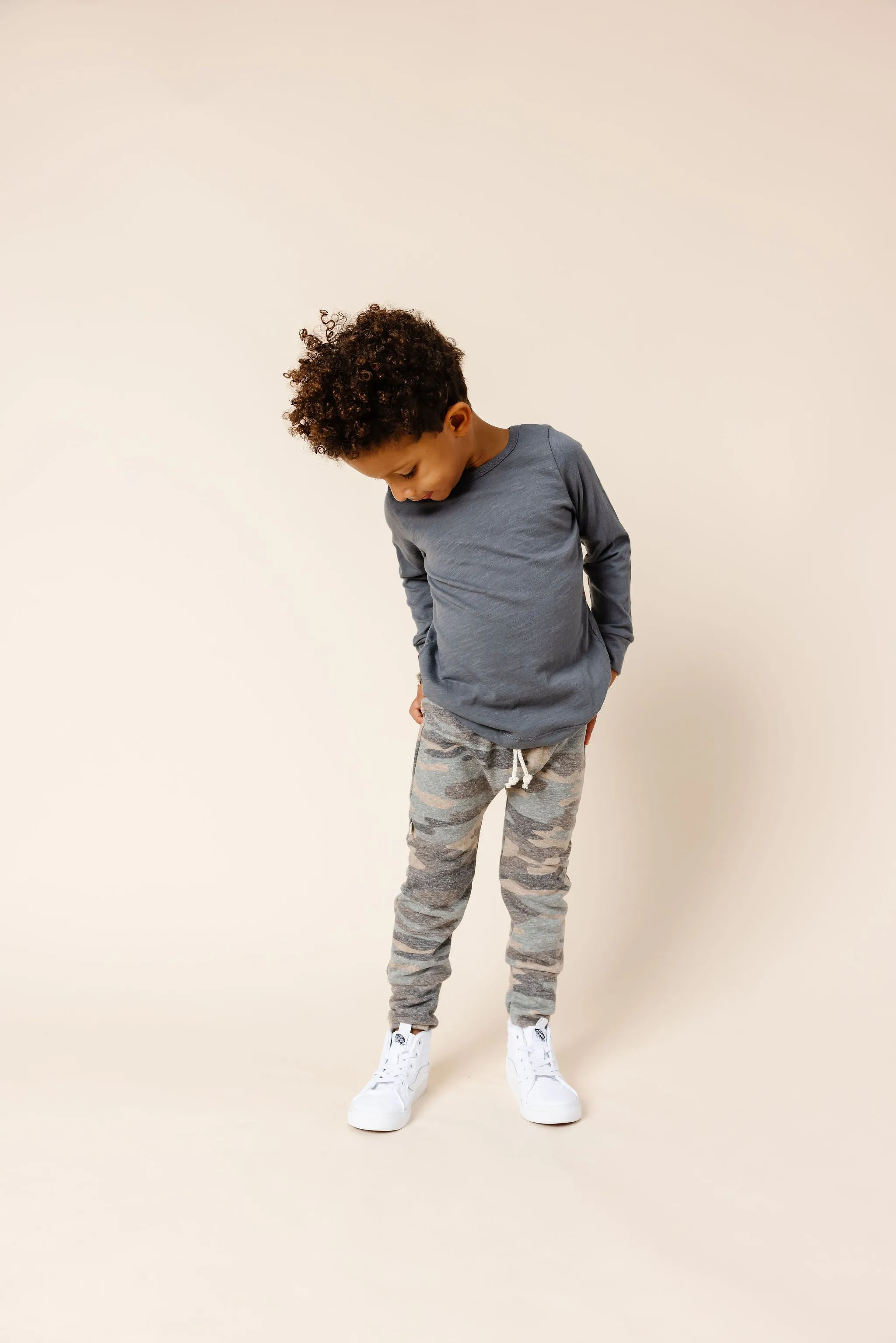 gusset pants CO - faded camo