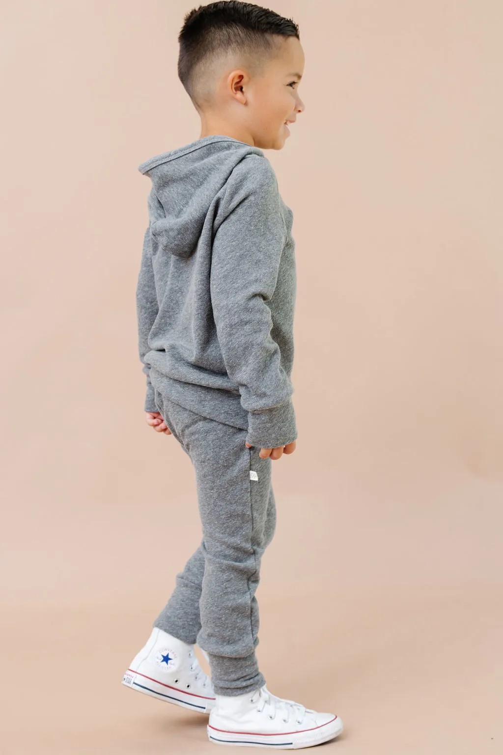 gusset pants CO - heather gray