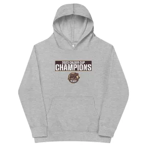 Hershey Bears 2023 Calder Cup Champions Youth Crossbar Fleece Hoodie