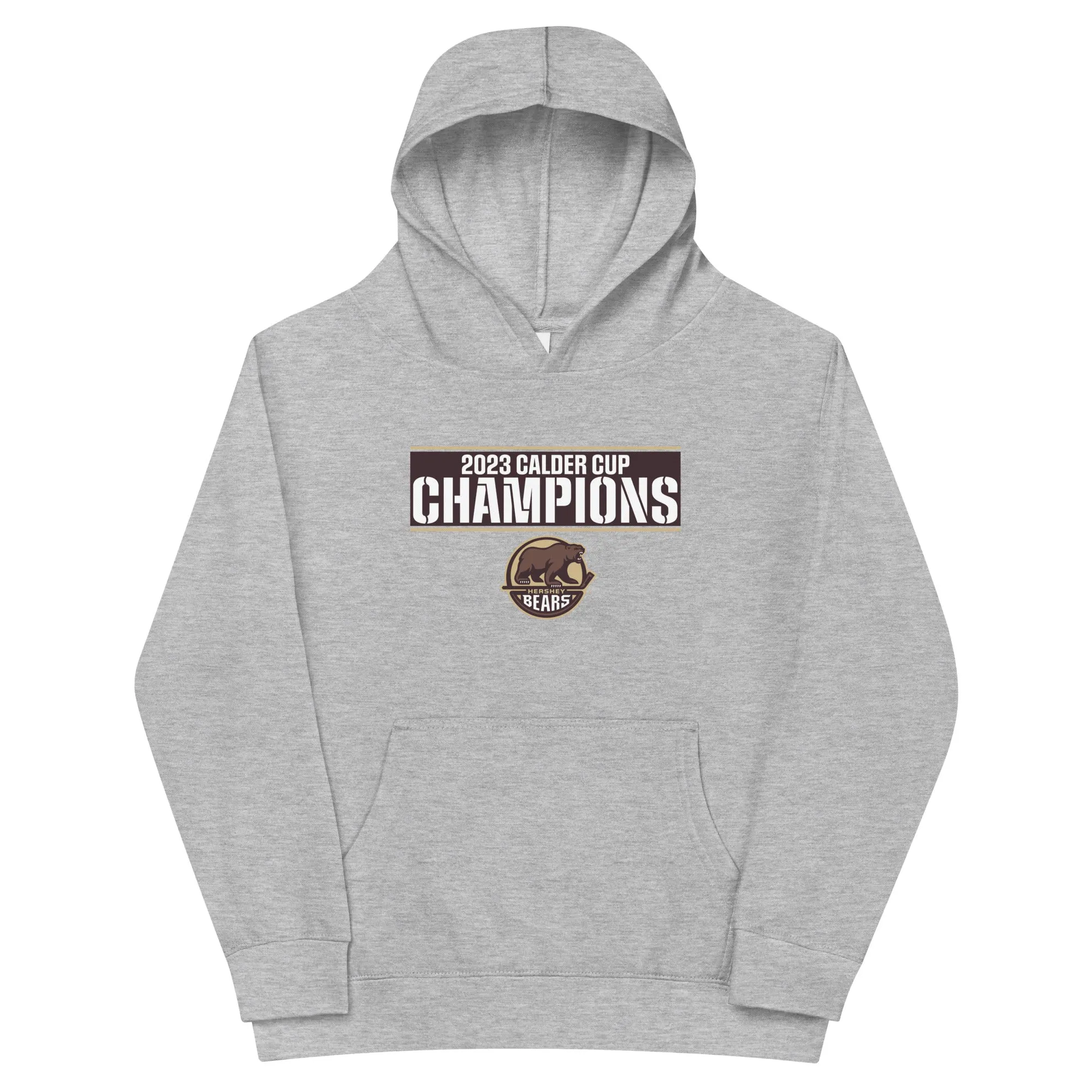Hershey Bears 2023 Calder Cup Champions Youth Crossbar Fleece Hoodie