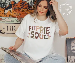 Hippie Soul | Unisex Trippy Mushrooms Tee