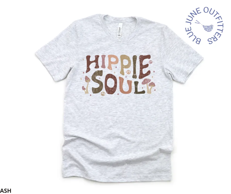Hippie Soul | Unisex Trippy Mushrooms Tee