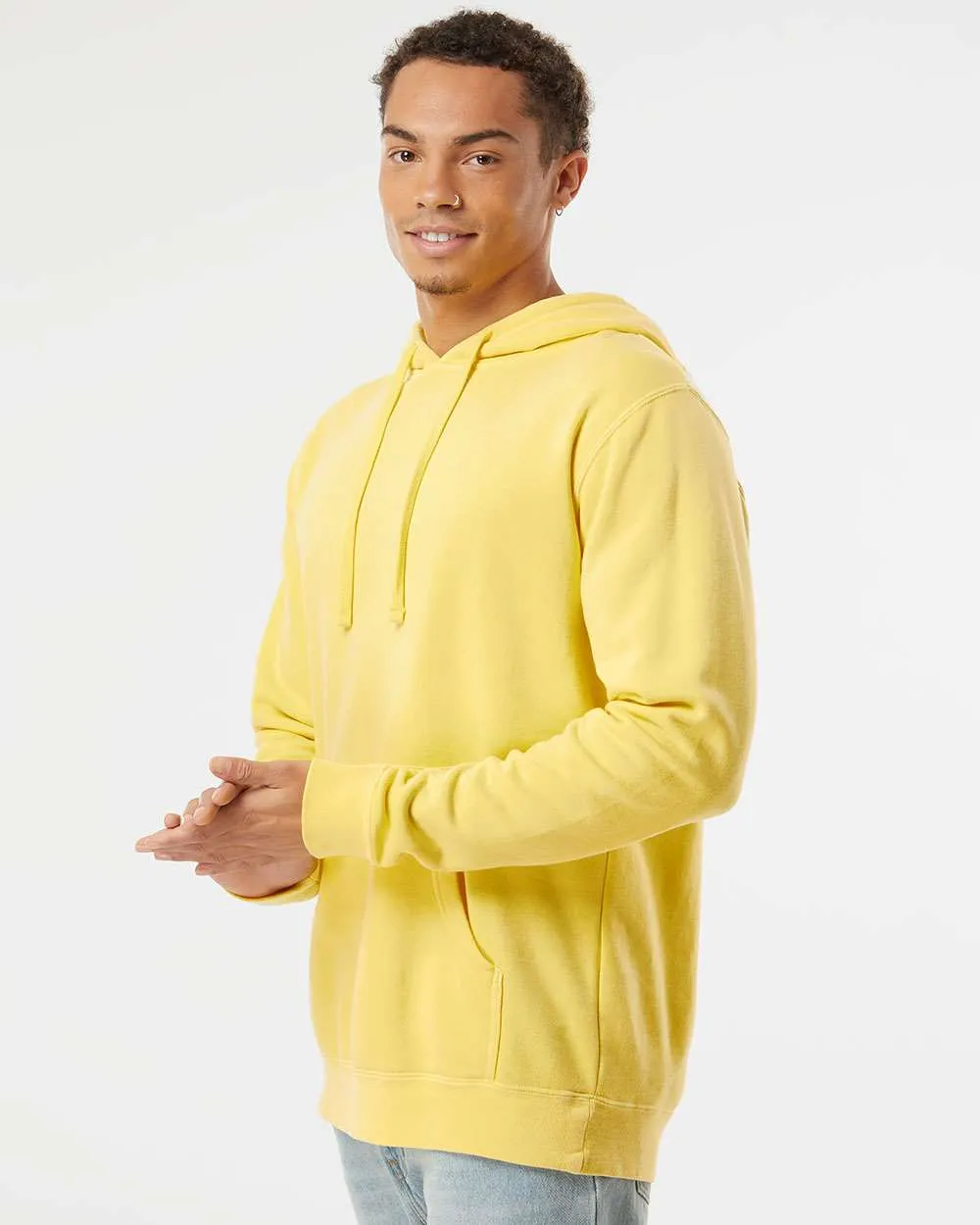 Independent Trading Co. Heavyweight Pigment-Dyed Hooded Sweatshirt