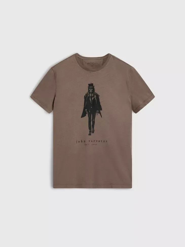 John Varvatos Walking Dead Tee - Iron Grey