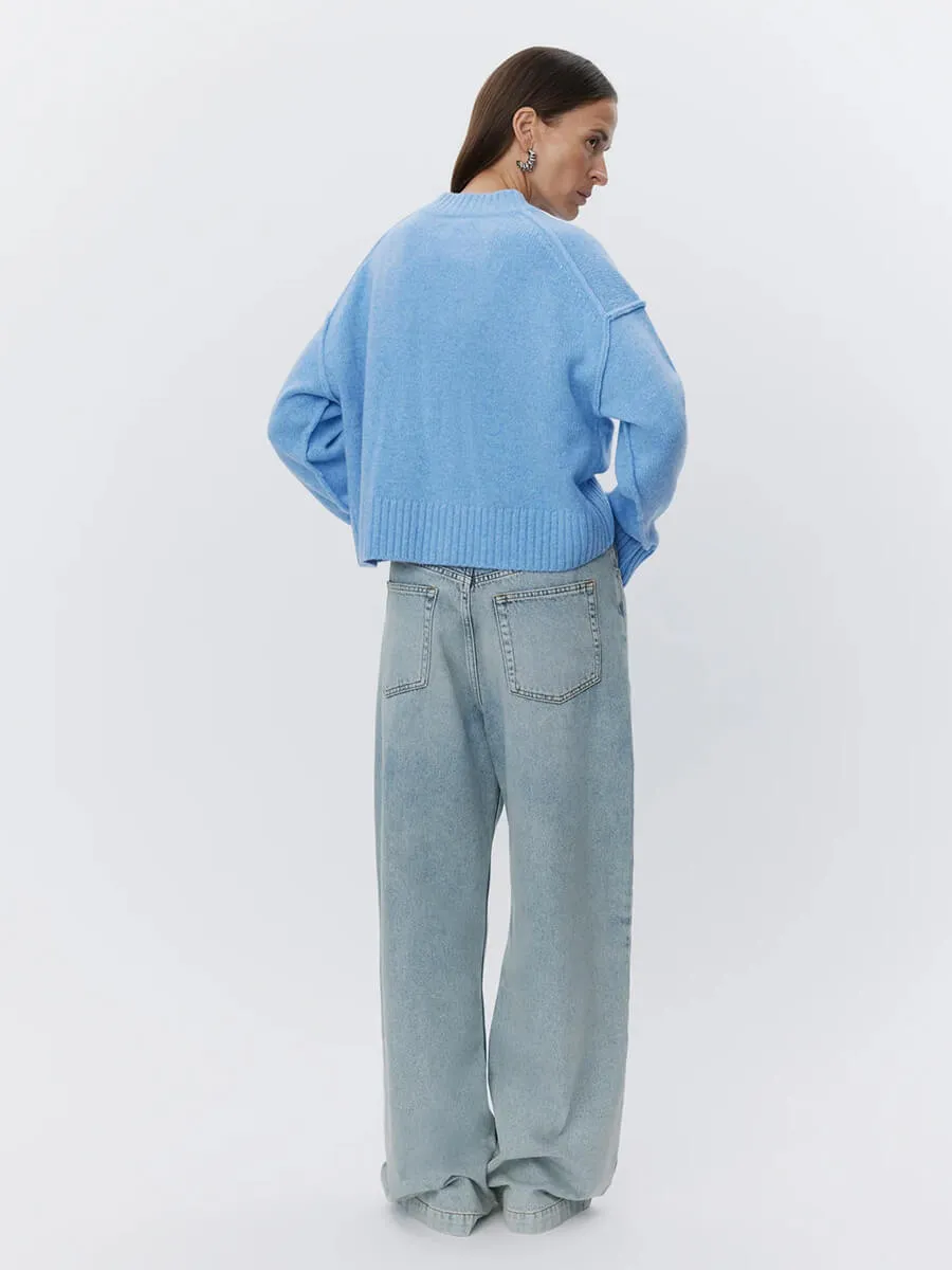 Jordane - Soft Lamb - Blue Melange