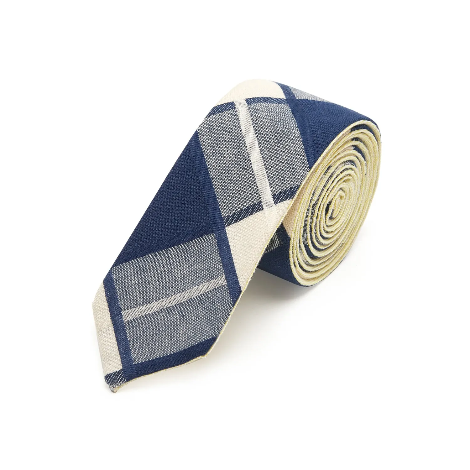 Lemon Head Reversible Cotton Necktie
