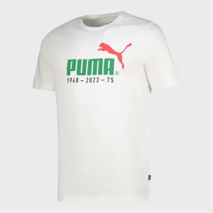 M No. 1 Logo Celebration Tee _ 173765 _ White