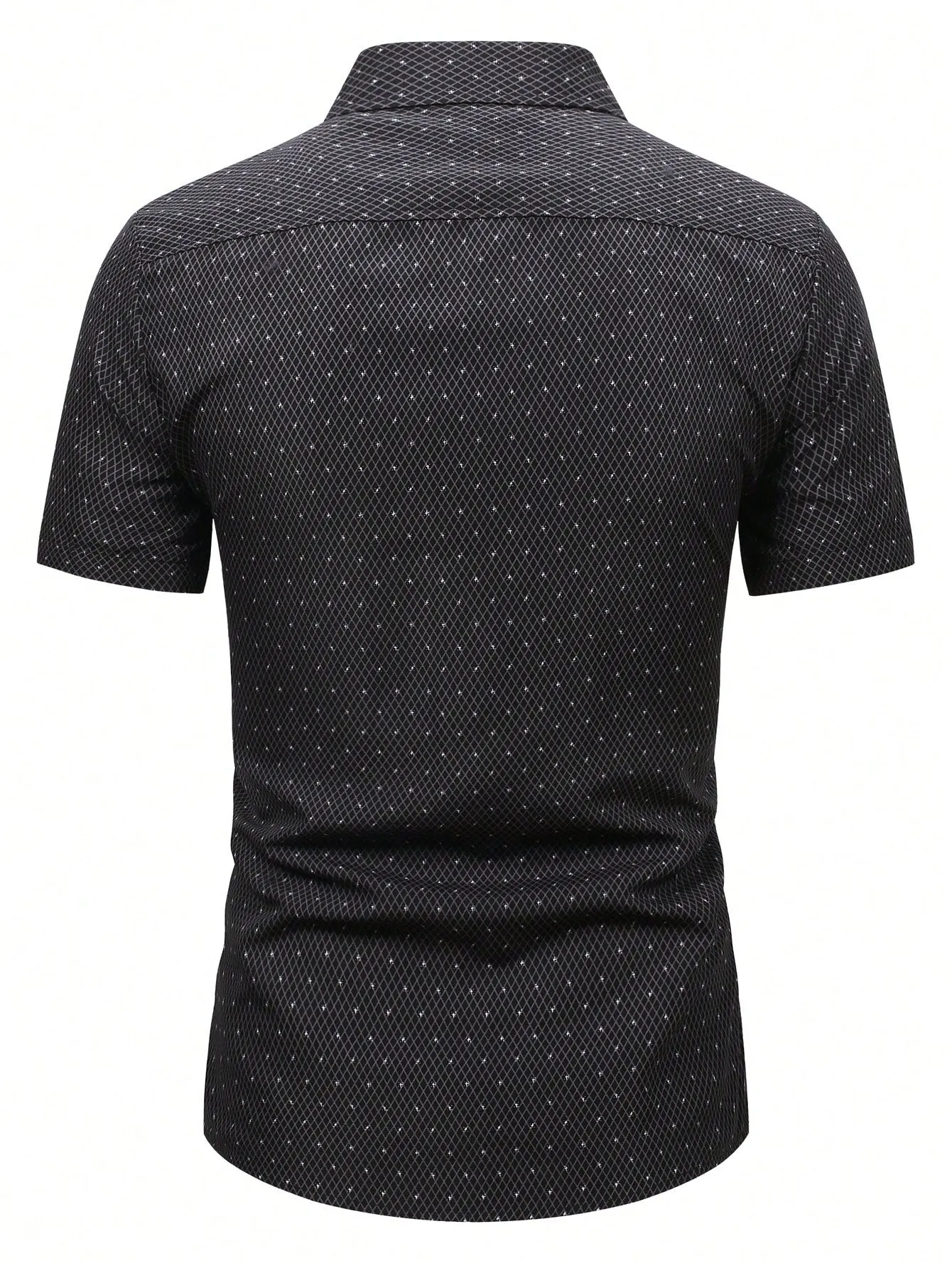 Manfinity Mode Men Allover Print Button Up Shirt