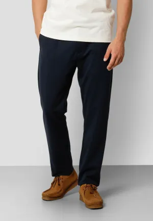 Milano jersey stretch pants - Navy