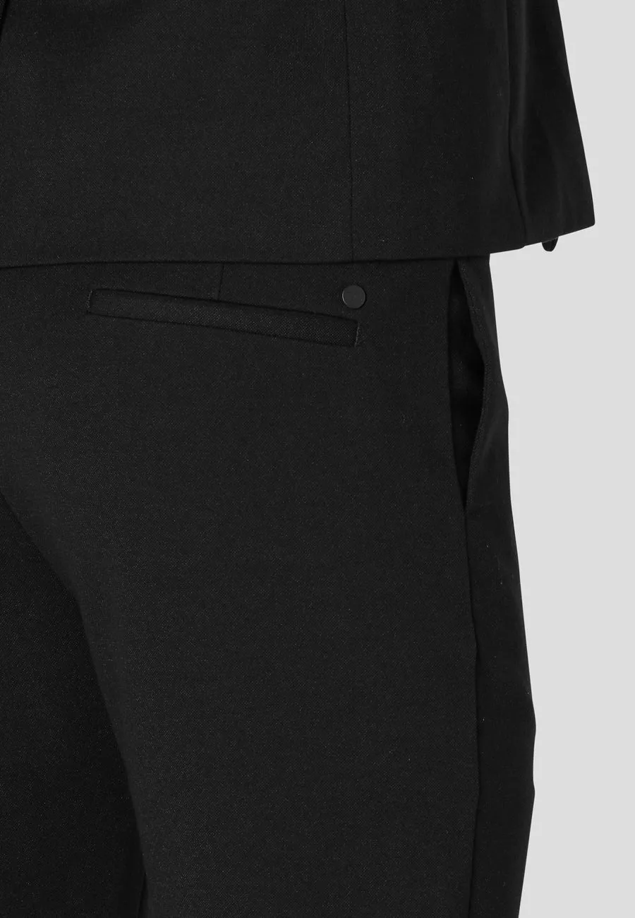 Milano jersey stretch pants - Sort