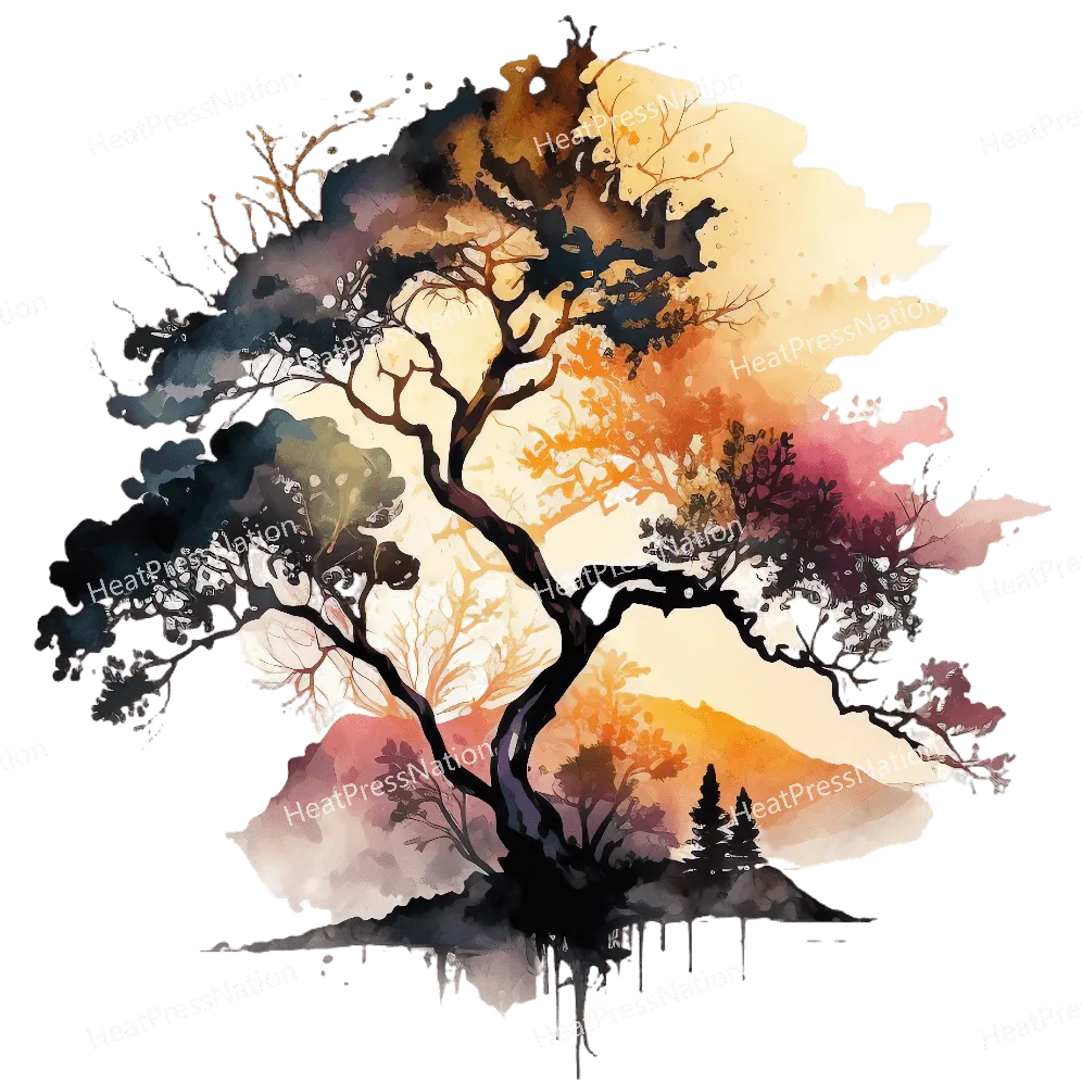Mountain Tree Design