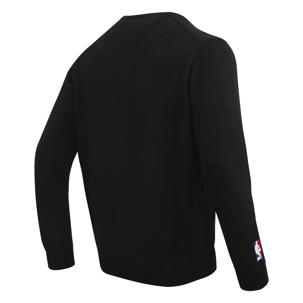 NBA BOSTON CELTICS KNIT BOX SET CREWNECK SWEATER (BLACK)