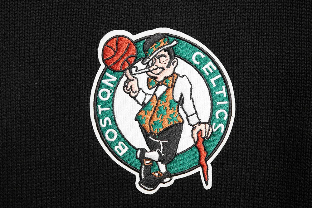 NBA BOSTON CELTICS KNIT BOX SET CREWNECK SWEATER (BLACK)