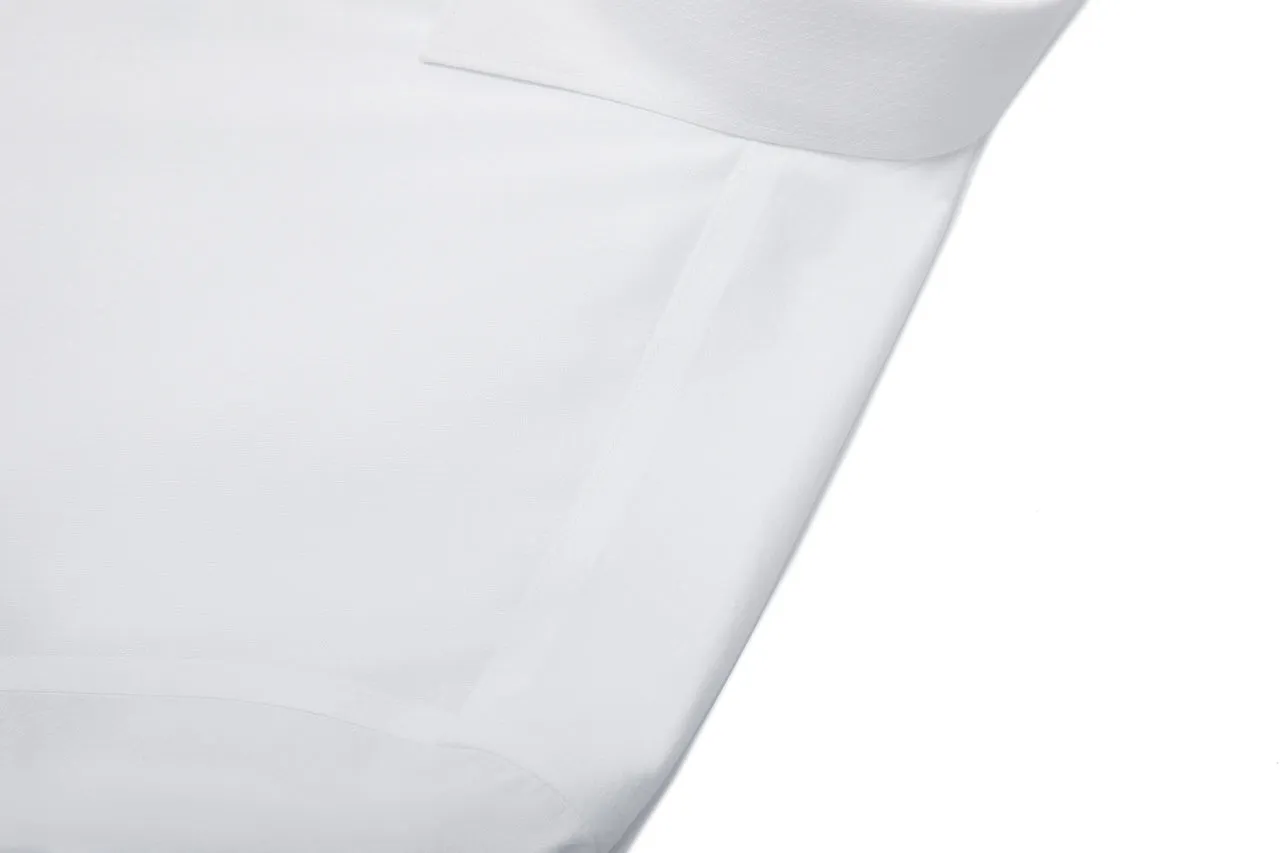 Non-Iron Super Soft Lyocell Blend Textured Shirt in Smart Fit with Chest Pocket