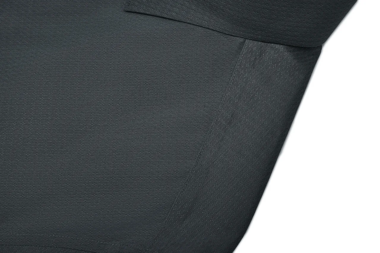 Non-Iron Super Soft Lyocell Blend Textured Shirt in Smart Fit with Chest Pocket