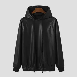 North Royal Gilmer Leather Hoodie