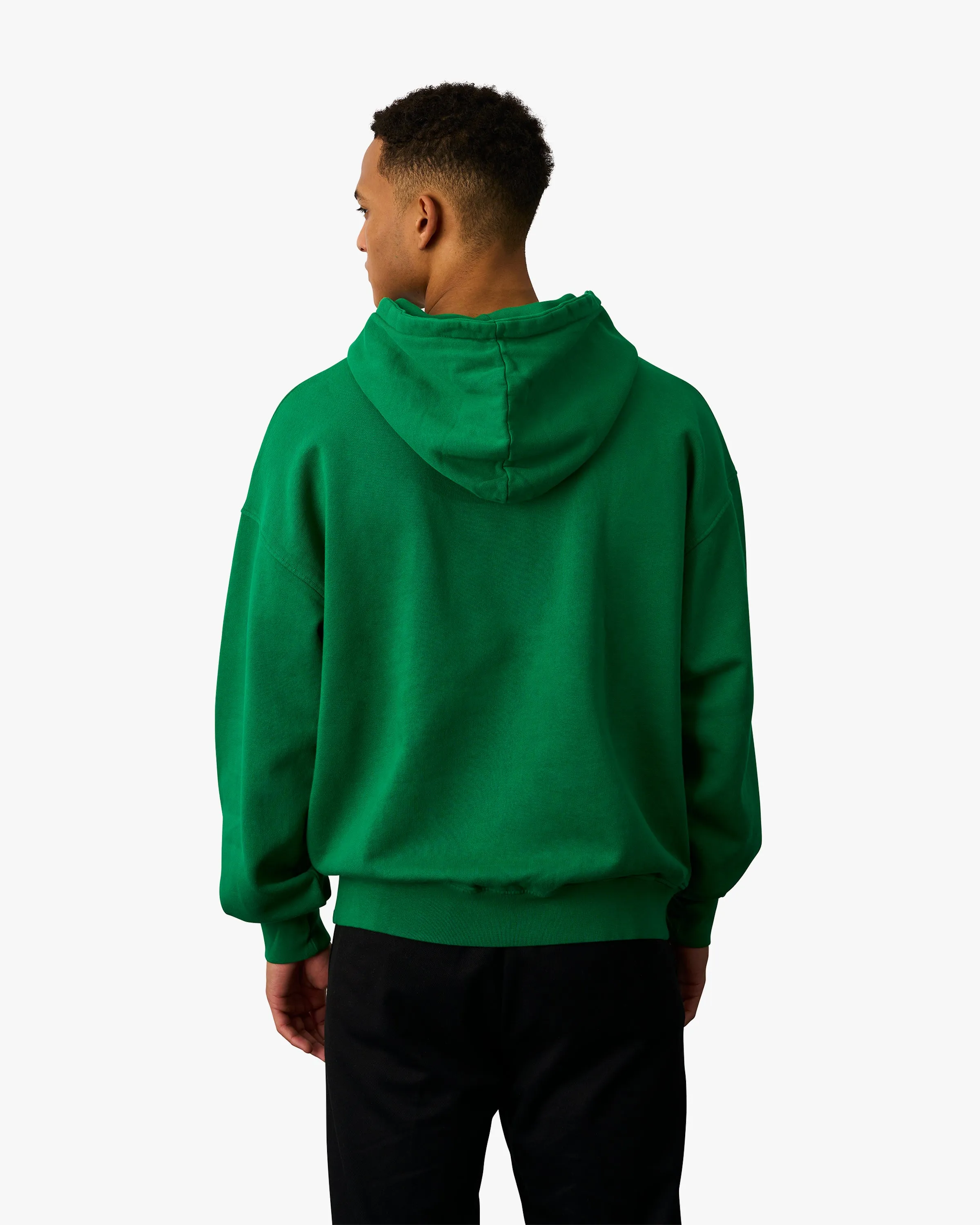 Organic Oversized Hood - Heather Grey