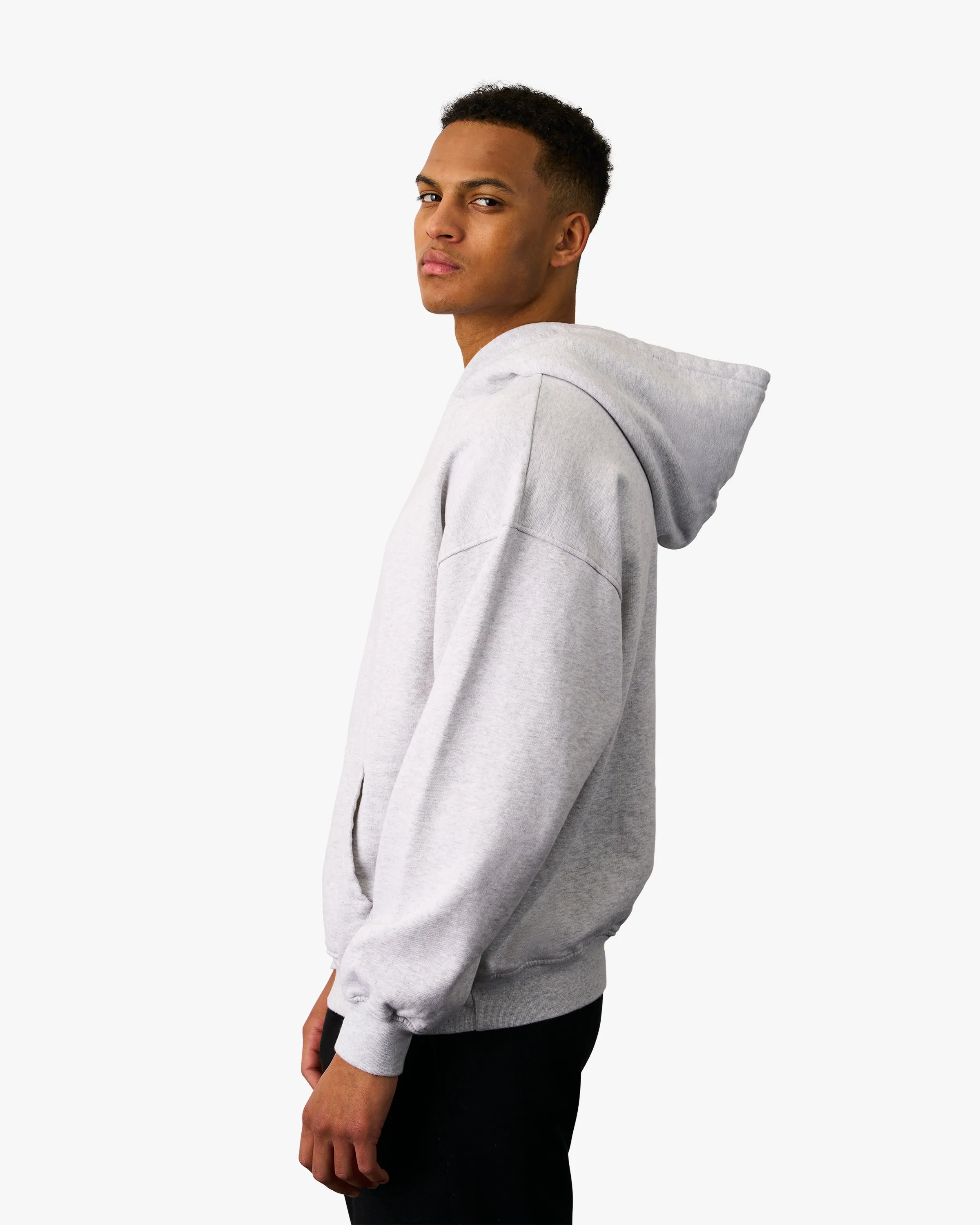 Organic Oversized Hood - Marine Blue