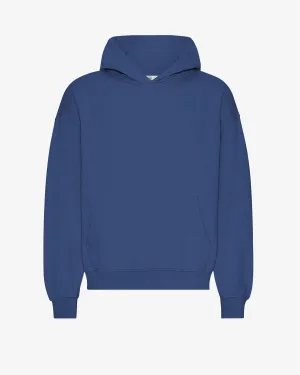 Organic Oversized Hood - Marine Blue