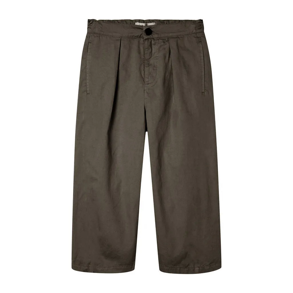 Pants Pleat Brown - sample