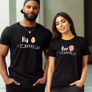 Personalized Couples Pirate Shirts