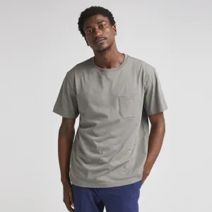 Pima Cotton Pocket Tee (Gunmetal)