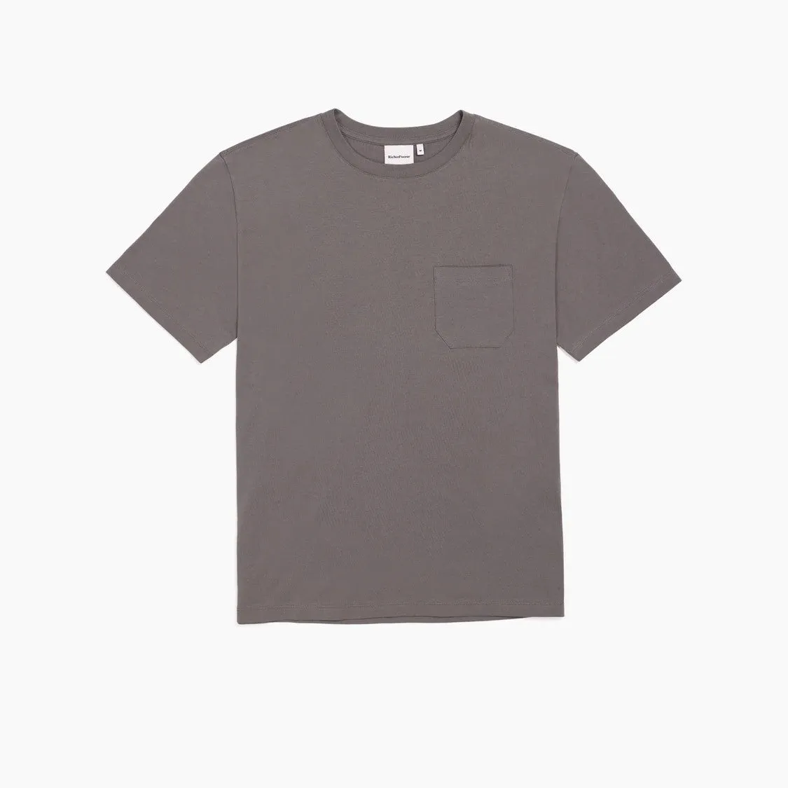 Pima Cotton Pocket Tee (Gunmetal)