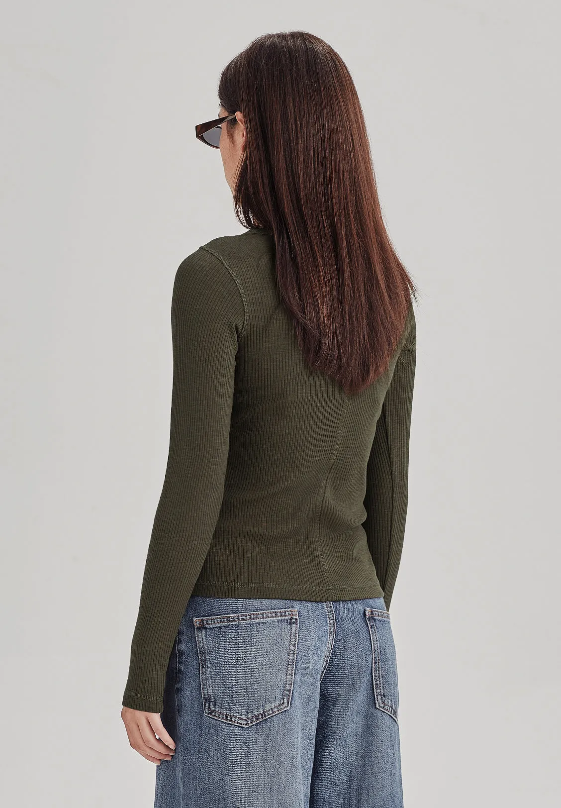 *PREORDER* BASE RIB LS, KHAKI