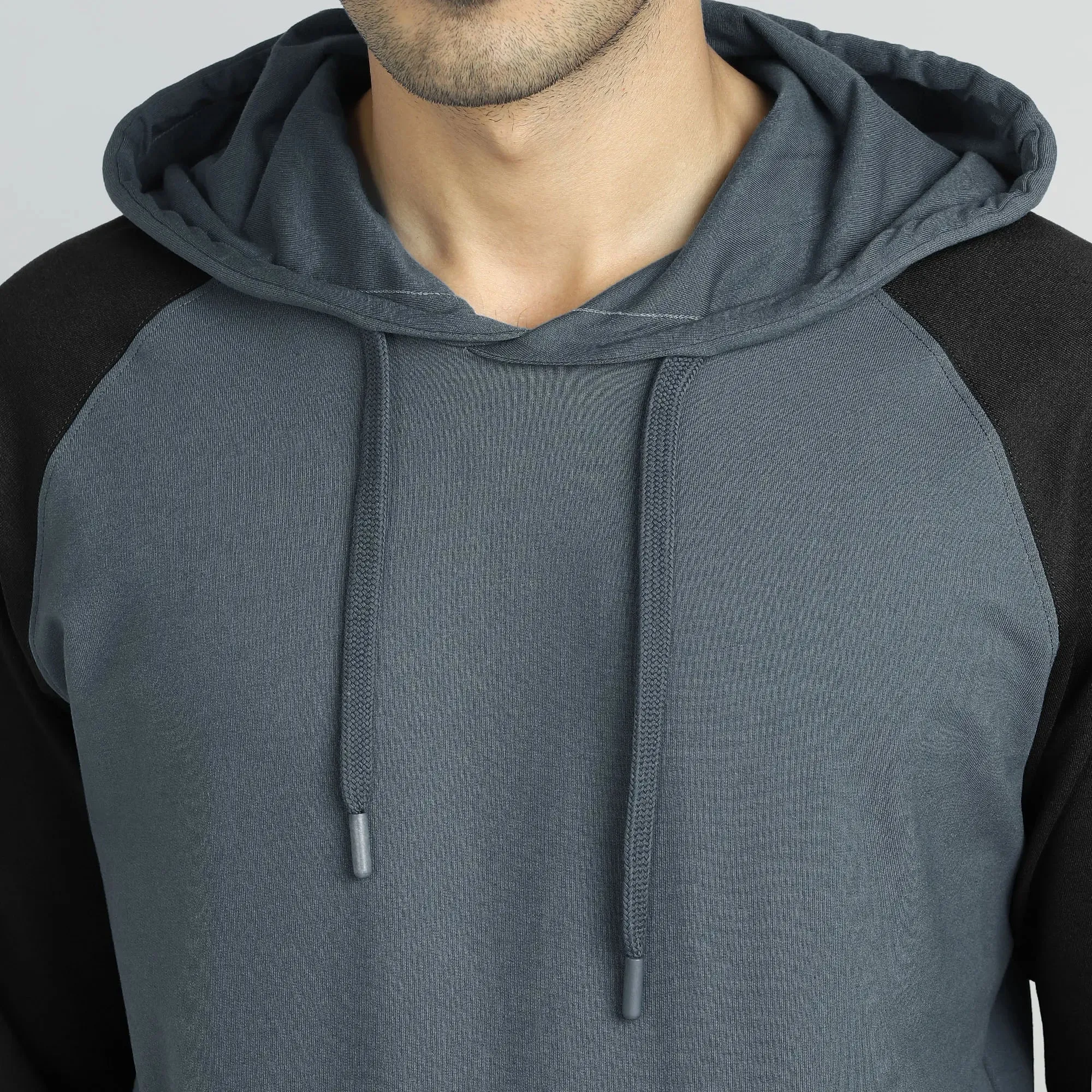 Quest French Terry Cotton Hoodies Phantom Grey