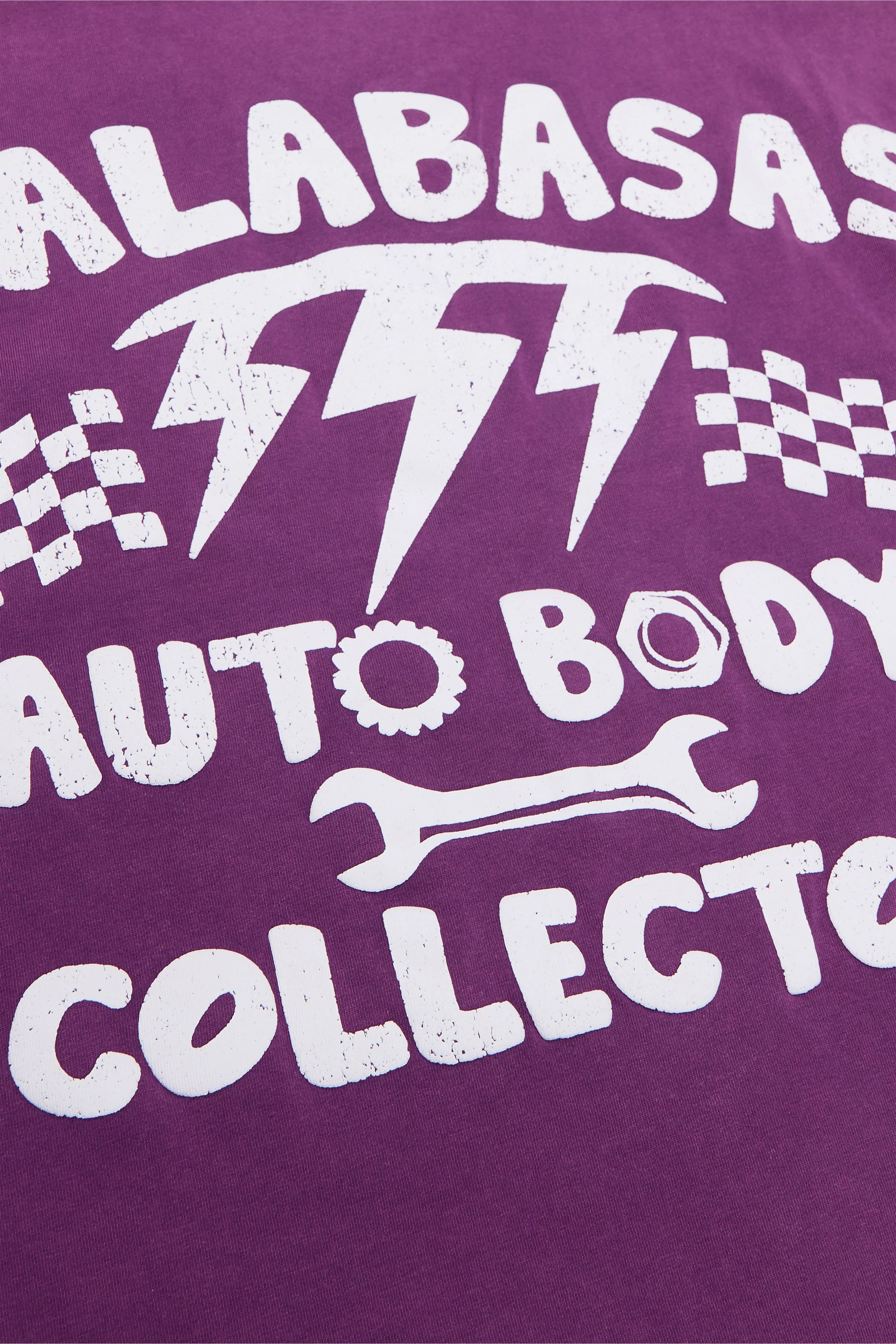 "'57 CLUB" VINTAGE PURPLE TEE