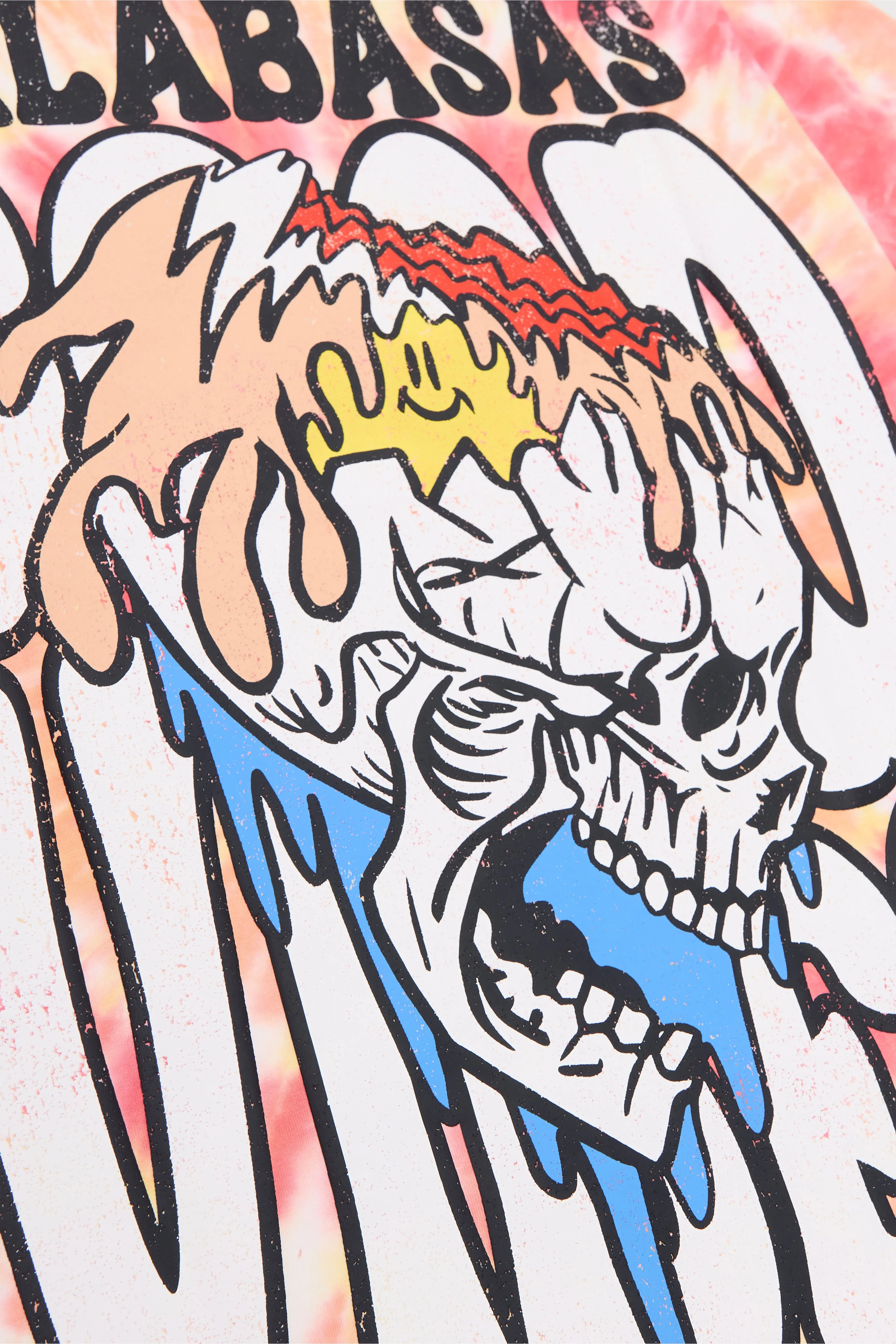 "WEALTHY SPIRIT" RED/YELLOW/ORANGE TEE
